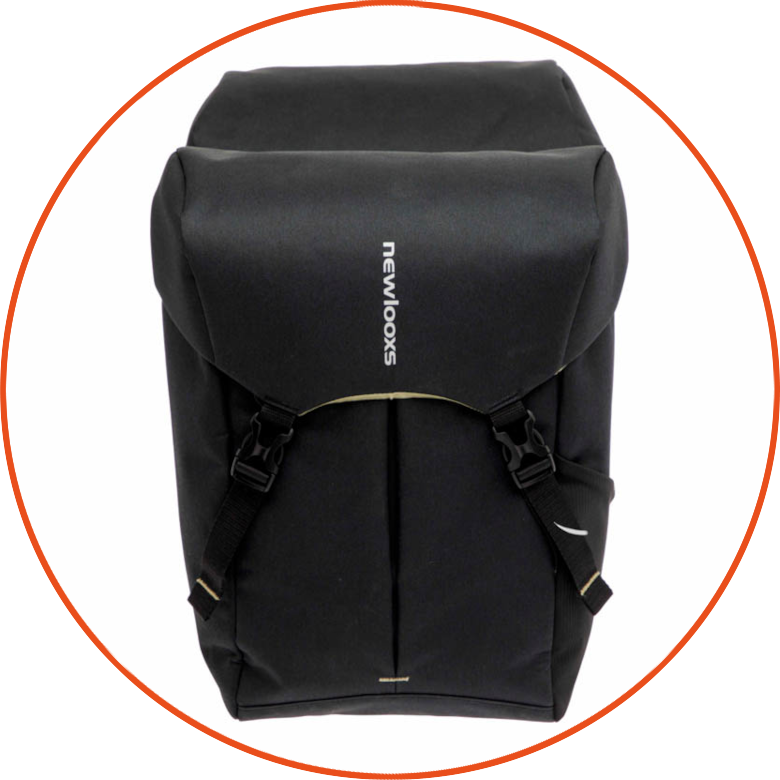 Podwójna sakwa rowerowa New Looxs Sports 40L